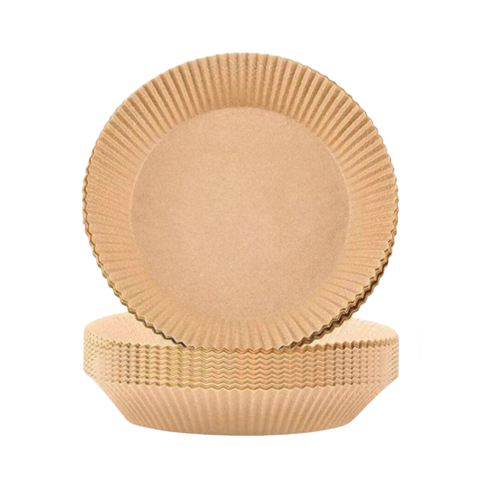 Papel antiadherente para air fryer x 100 und.