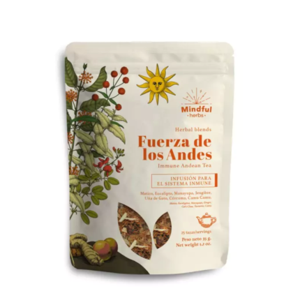 Blend infusión fuerza de los andes x 60 gr