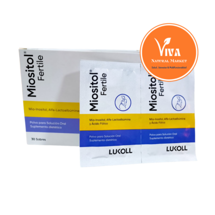 Miositol Fertile (Inositol-Alfa lactoalbúmina-Ácido fólico) x 30 sobres